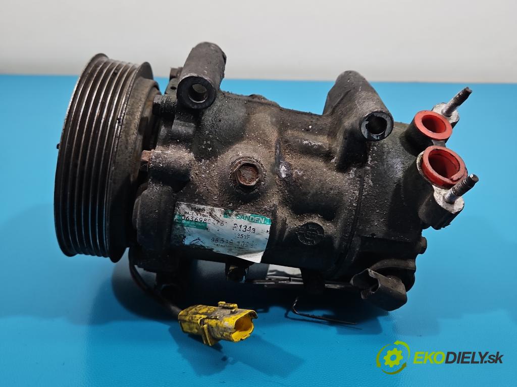 Peugeot 207 1.6 hdi 90 hp manual 66 kW 1560 cm3 5- Kompresor: klíma 9651910980 (Kompresor klimatizace)