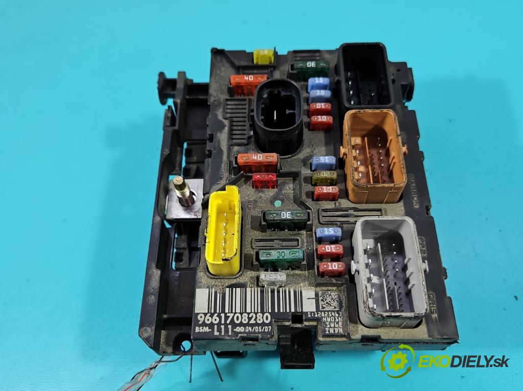 Peugeot 207 1.6 hdi 90 HP manual 66 kW 1560 cm3 5- riadiaca jednotka ostatné 9661708280