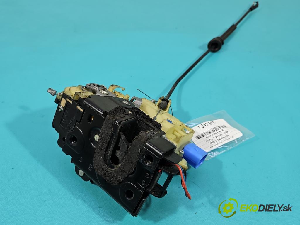 Vw Polo IV 9N 2001-2009 1.2 12V 69KM manual 51 kW 1198 cm3 5- zámok predné ľavý 15AQC3B1