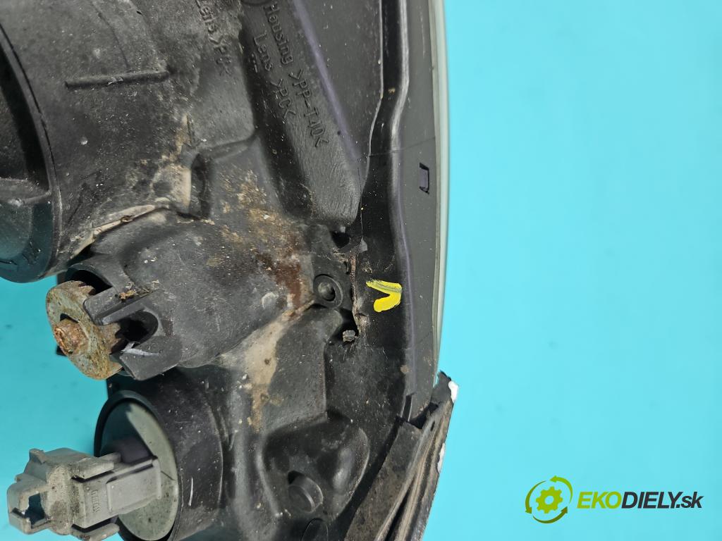 Nissan Almera N16 2000-2006 1.8 16V 116 HP manual 85 kW 1769 cm3 5- Reflektor: pravý 26010-16391 (Svetlo predné pravé)