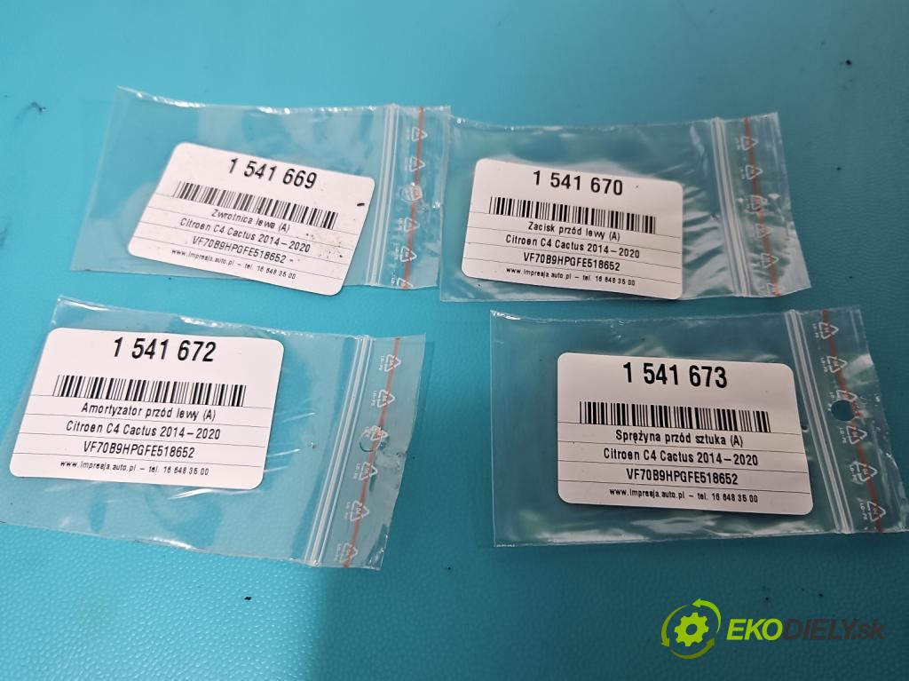 Citroen C4 Cactus 2014-2020 1.6 hdi 92 hp automatic 68 kW 1560 cm3 5- náboj levé  (Náboj kola)