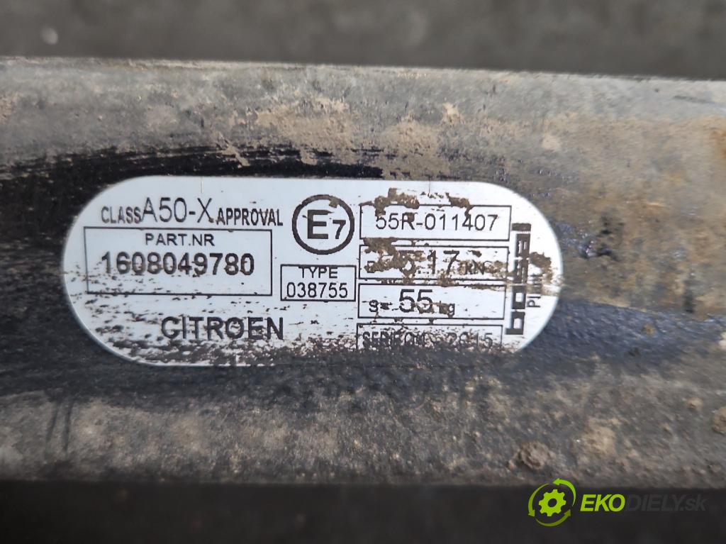 Citroen C4 Cactus 2014-2020 1.6 hdi 92 hp automatic 68 kW 1560 cm3 5- oko tažné  (Tažné zařízení)