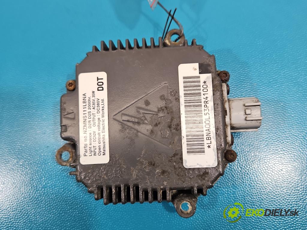 Nissan Murano Z50 2003-2008 3.5 V6 234KM automatic 172 kW 3498 cm3 5- střídač: xenon NZMNS111LBNA (Riadiaca jednotka xenónu)