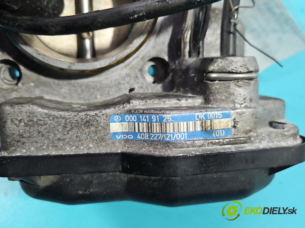 Mercedes C W202 1993-2001 1.8 122 HP manual 90 kW 1799 cm3 4- klapka 0001419125 (Škrtiaca klapka)