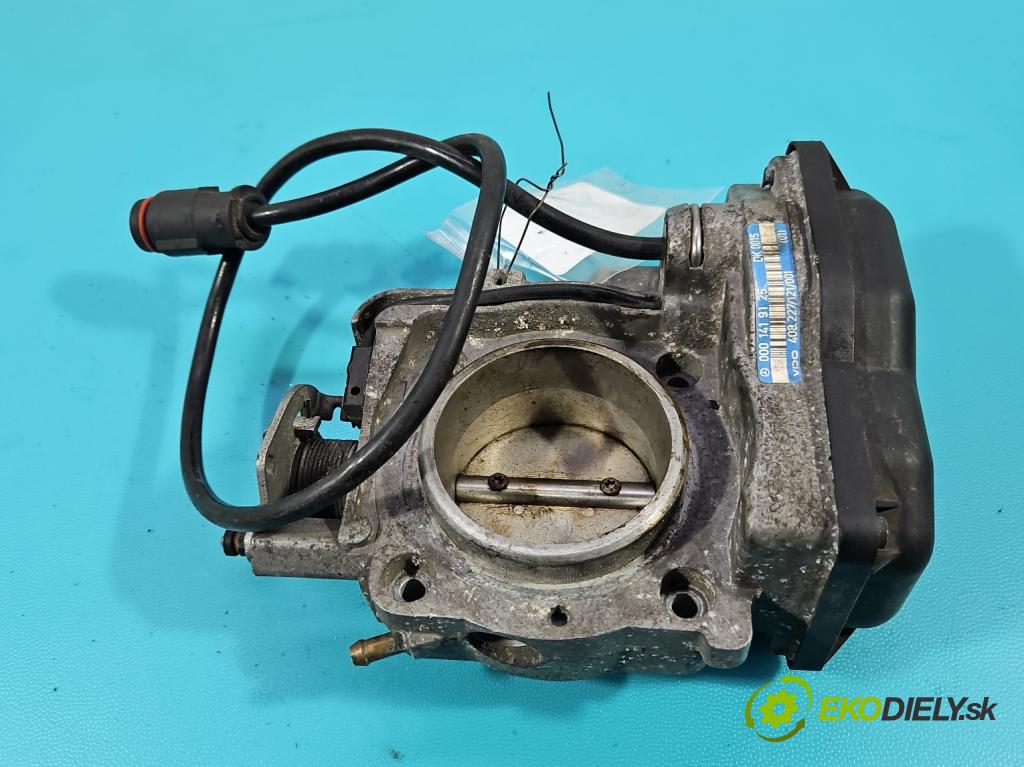 Mercedes C W202 1993-2001 1.8 122 HP manual 90 kW 1799 cm3 4- klapka 0001419125 (Škrtiaca klapka)