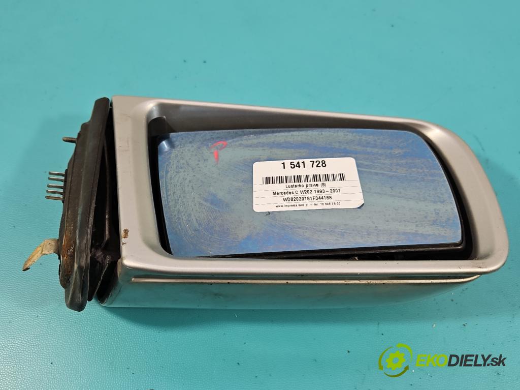 Mercedes C W202 1993-2001 1.8 122 HP manual 90 kW 1799 cm3 4- zrkadlo pravé 2028110298 (Kľučka dverí ostatné)