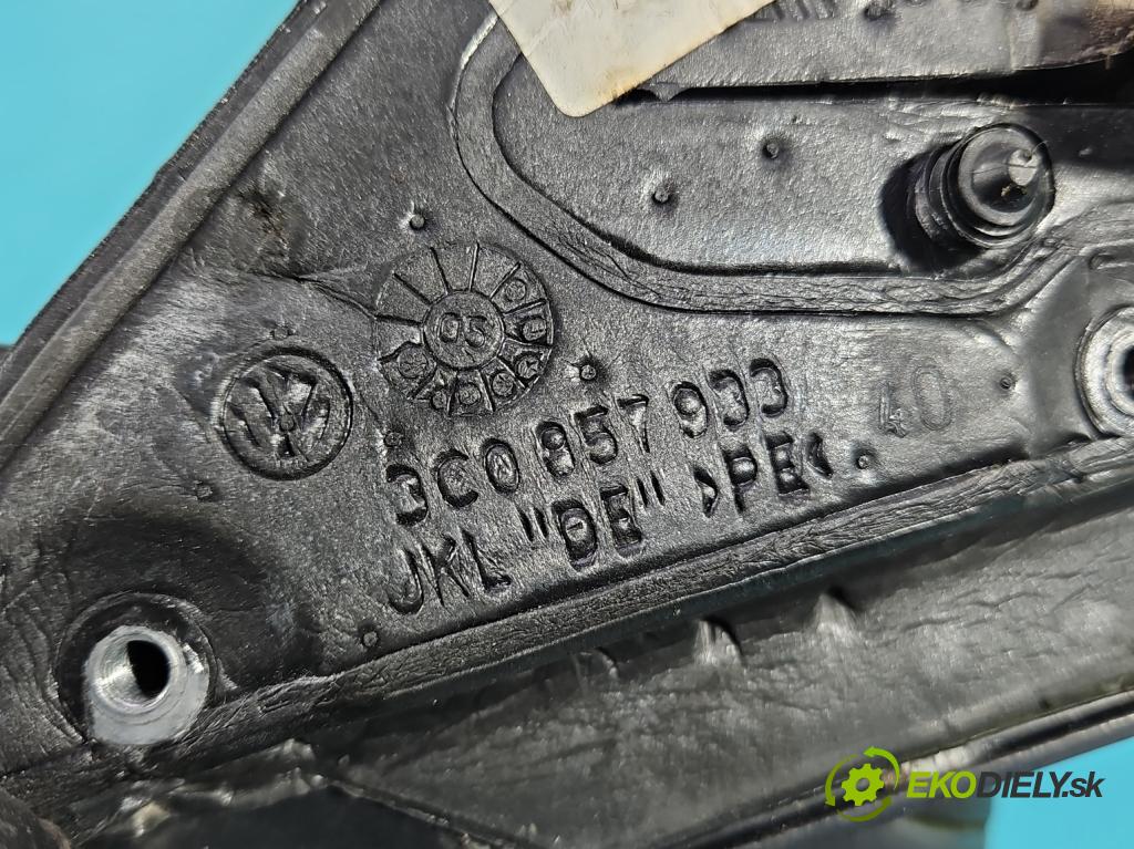 Vw Passat B6 2005-2010 2.0 tdi 140 HP automatic 103 kW 1968 cm3 4- zrkadlo ľavé  (Kľučka dverí ostatné)