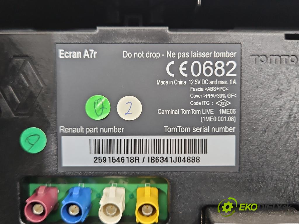 Renault Scenic III 2009-2016 1.5 dci 95 hp manual 70 kW 1461 cm3 5- Přístrojová deska 248103583R (Přístrojová deska)