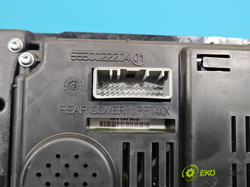 Renault Scenic III 2009-2016 1.5 dci 95 hp manual 70 kW 1461 cm3 5- Přístrojová deska 248103583R (Přístrojová deska)