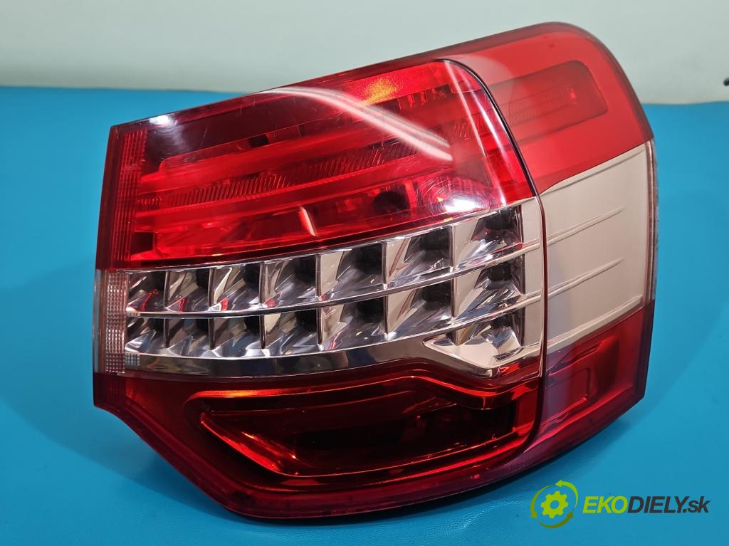 Citroen C5 II 2008-2017 2.0 hdi 136 HP automatic 100 kW 1997 cm3 4- svetlo / reflektor zadné pravé 9681063680 (Kľučka dverí ostatné)