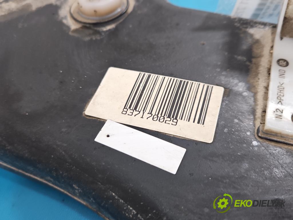 Citroen C5 II 2008-2017 2.0 hdi 136 HP automatic 100 kW 1997 cm3 4- Nádrž: tekutina: FAP DPF 9681917180