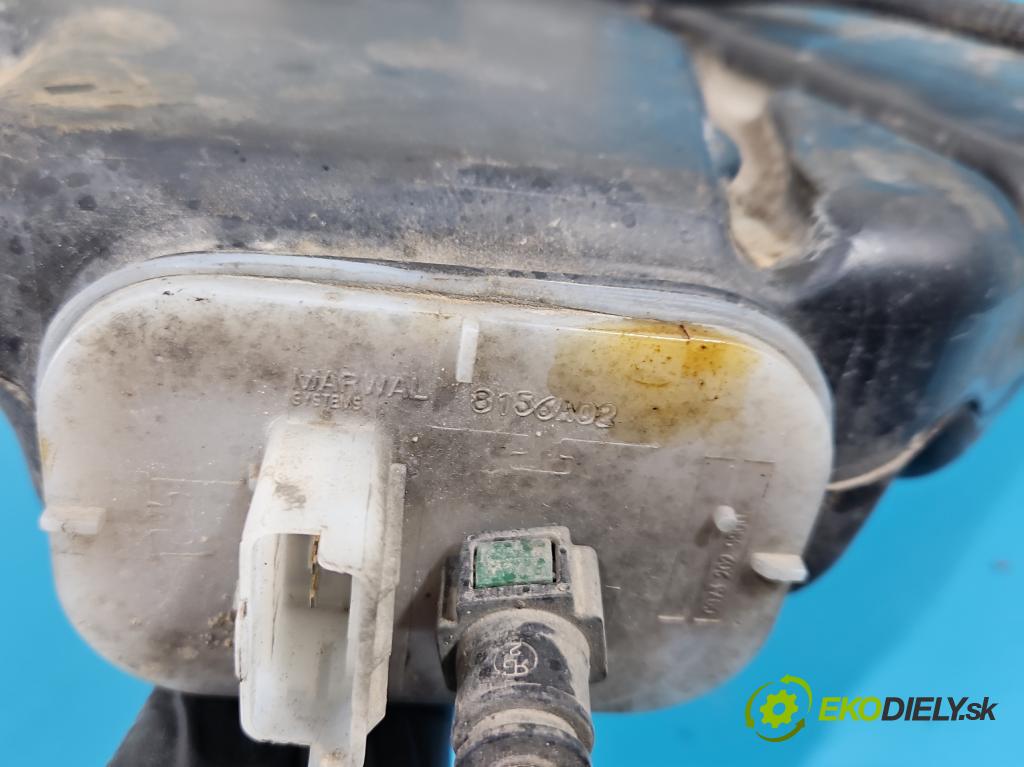 Citroen C5 II 2008-2017 2.0 hdi 136 HP automatic 100 kW 1997 cm3 4- Nádrž: tekutina: FAP DPF 9681917180