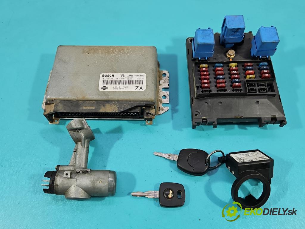 Nissan Micra K11 1992-2003 1.0 16V 60 HP manual 44 kW 998 cm3 3- riadiaca jednotka motora 0261207584