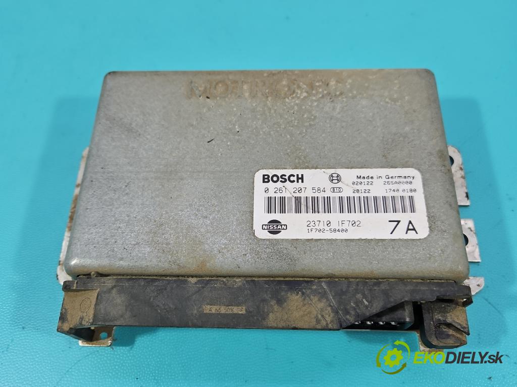 Nissan Micra K11 1992-2003 1.0 16V 60 HP manual 44 kW 998 cm3 3- riadiaca jednotka motora 0261207584