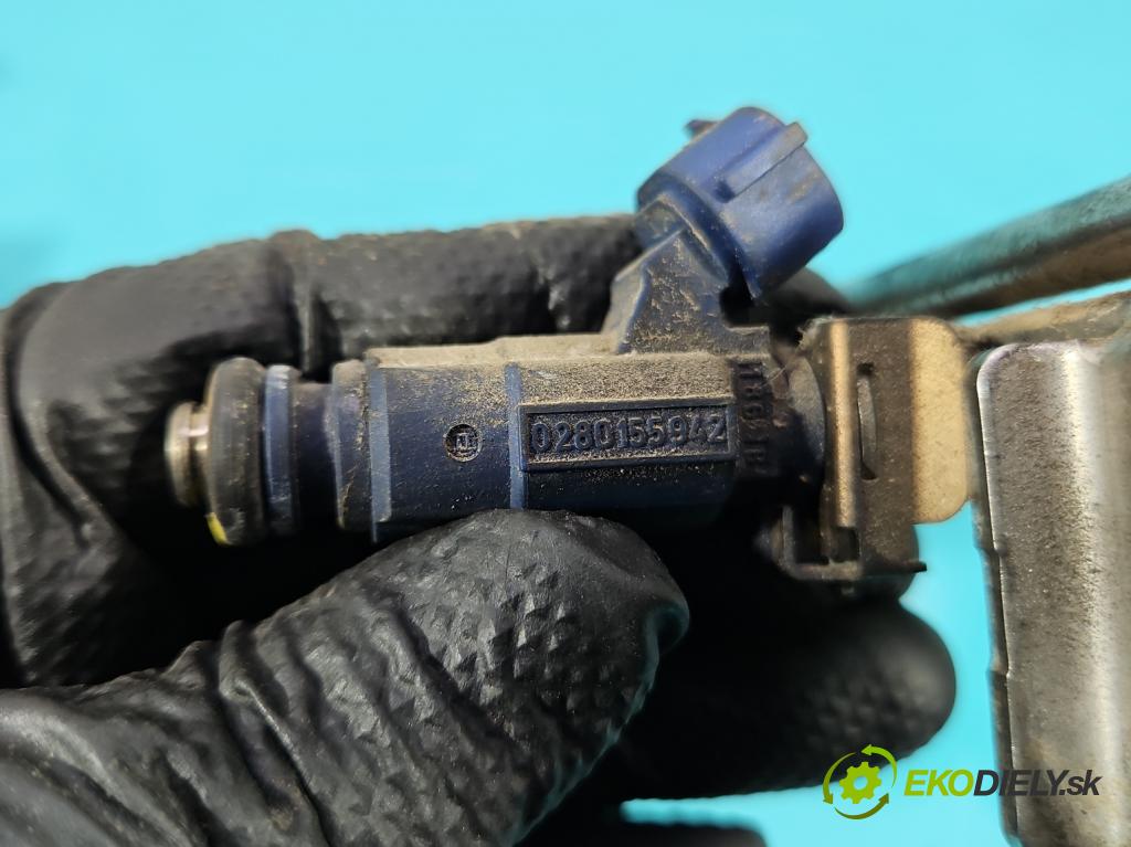 Nissan Micra K11 1992-2003 1.0 16V 60 hp manual 44 kW 998 cm3 3- vstřikovač 16600-1F700 (Vstřikovač paliva)