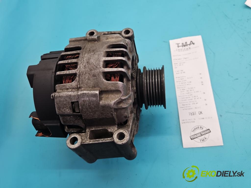 Audi A4 B6 2000-2004 2.0 20v 131 HP manual 96 kW 1984 cm3 4- Alternator 06B903016AE (Alternátor)