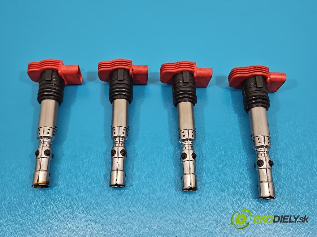 Audi A4 B6 2000-2004 2.0 20v 131 HP manual 96 kW 1984 cm3 4- cievka zapaľovacia 0040102051 (Zapaľovacia cievka)