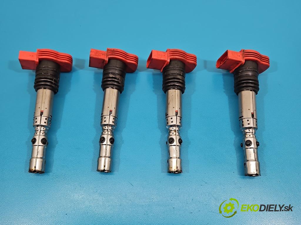 Audi A4 B6 2000-2004 2.0 20v 131 HP manual 96 kW 1984 cm3 4- cievka zapaľovacia 0040102051 (Zapaľovacia cievka)