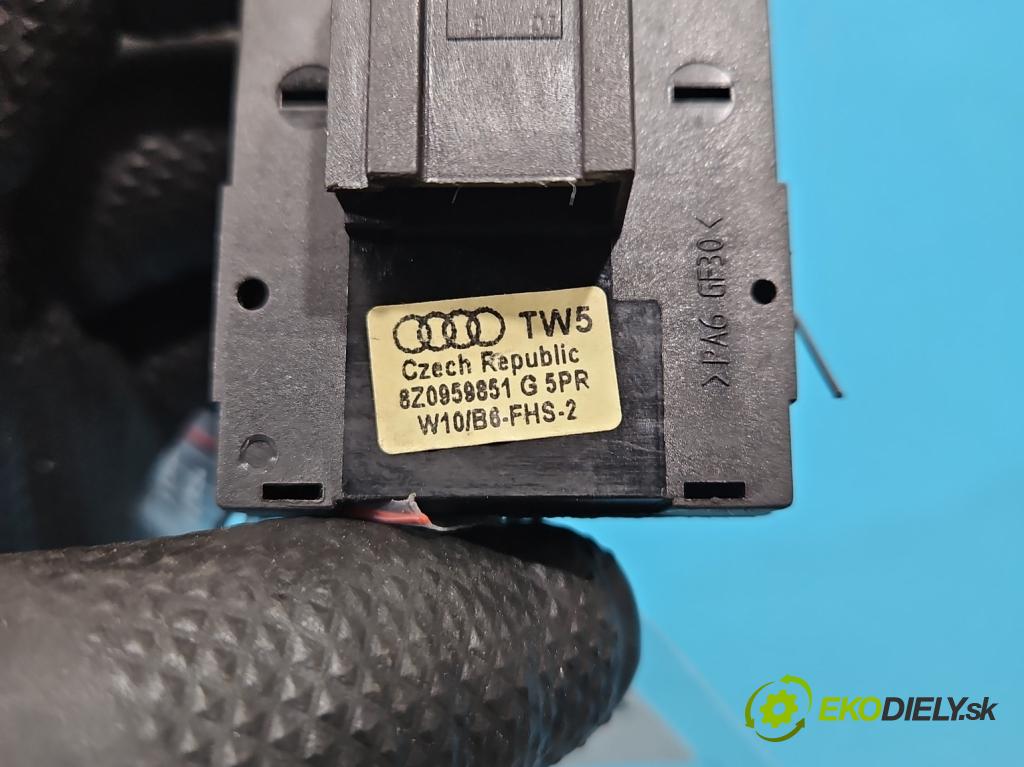 Audi A4 B6 2000-2004 2.0 20v 131 HP manual 96 kW 1984 cm3 4- prepínač okien spätných zrkadiel 8Z0959851G