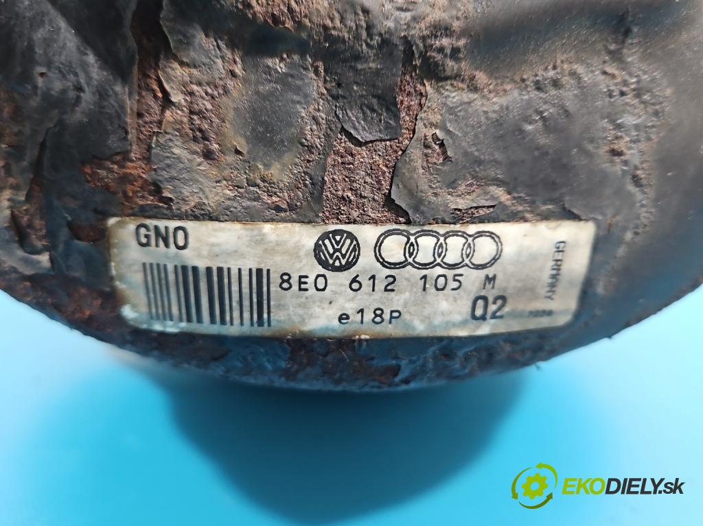 Audi A4 B6 2000-2004 2.0 20v 131 HP manual 96 kW 1984 cm3 4- servo brzdové 8E0612105M