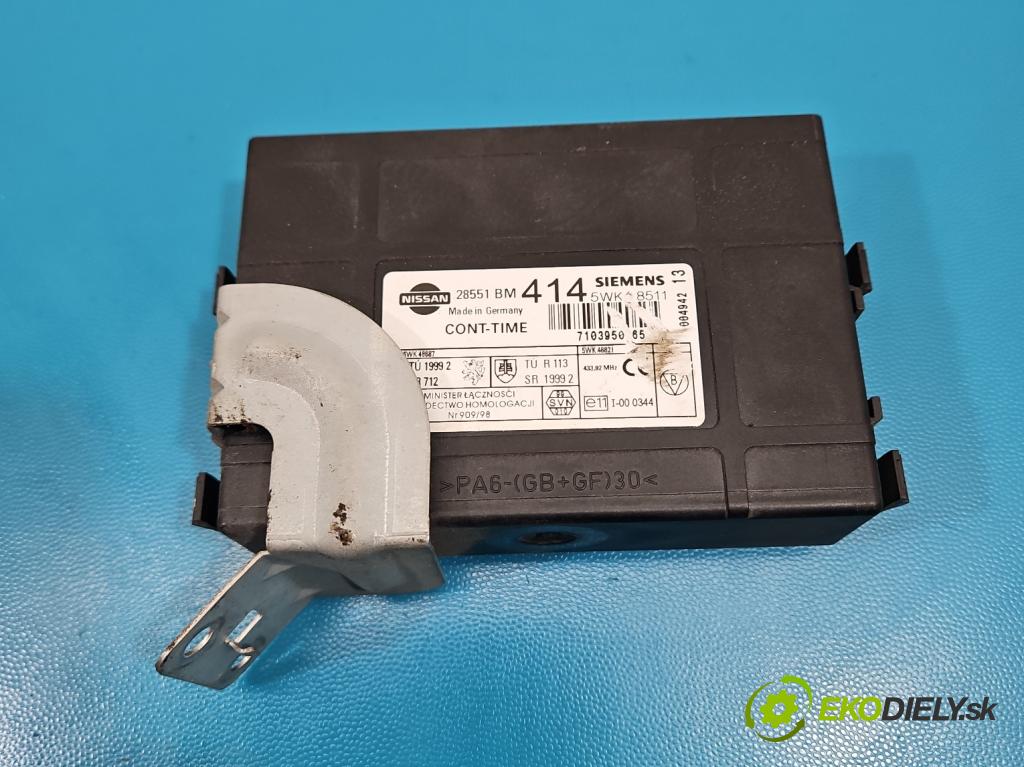 Nissan Almera N16 2000-2006 1.8 16V 114 HP manual 84 kW 1769 cm3 3- riadiaca jednotka motora MEC11-210