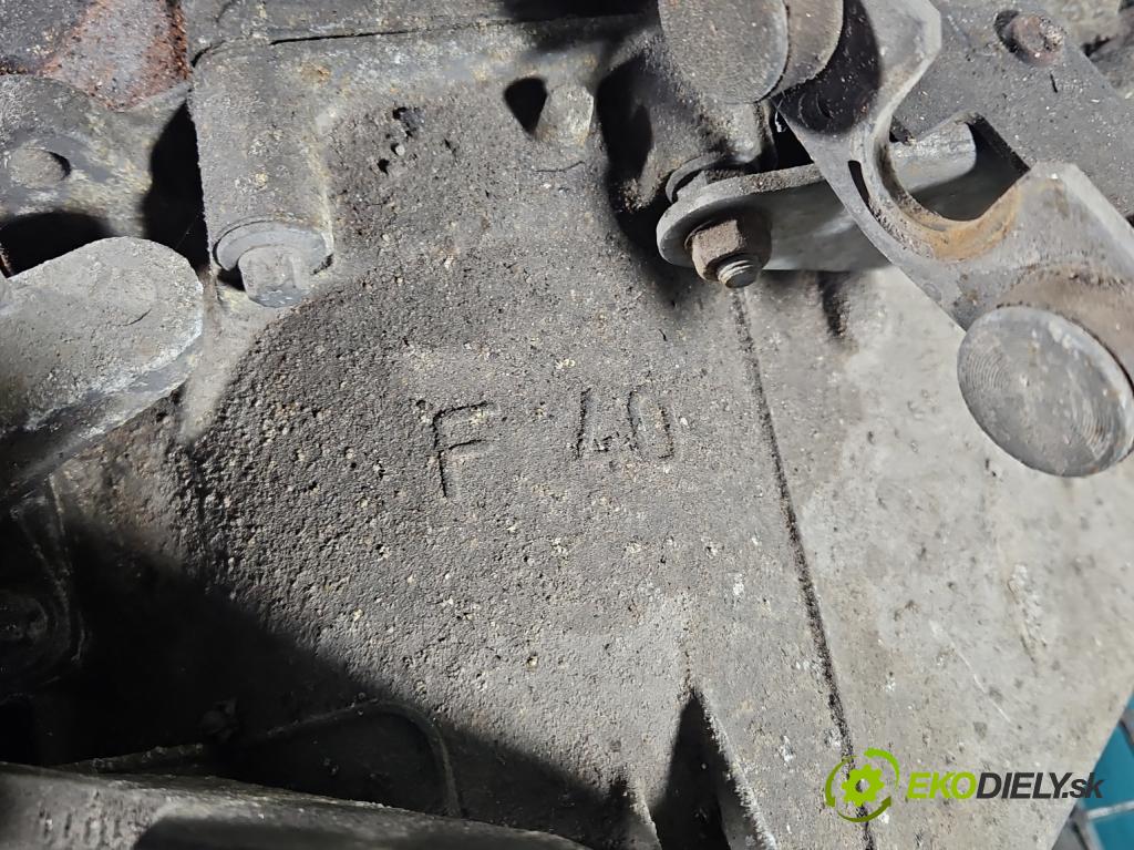 Opel Vectra C 2002-2008 1.9 cdti 120 HP manual 88 kW 1910 cm3 5- prevodovka stupeň,rýchlosť manual F40