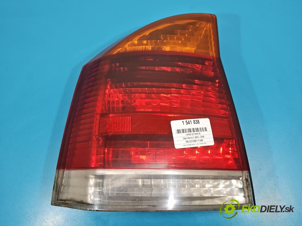 Opel Vectra C 2002-2008 1.9 cdti 120 HP manual 88 kW 1910 cm3 5- svetlo / reflektor zadné ľavé 24461918 (Kľučka dverí ostatné)