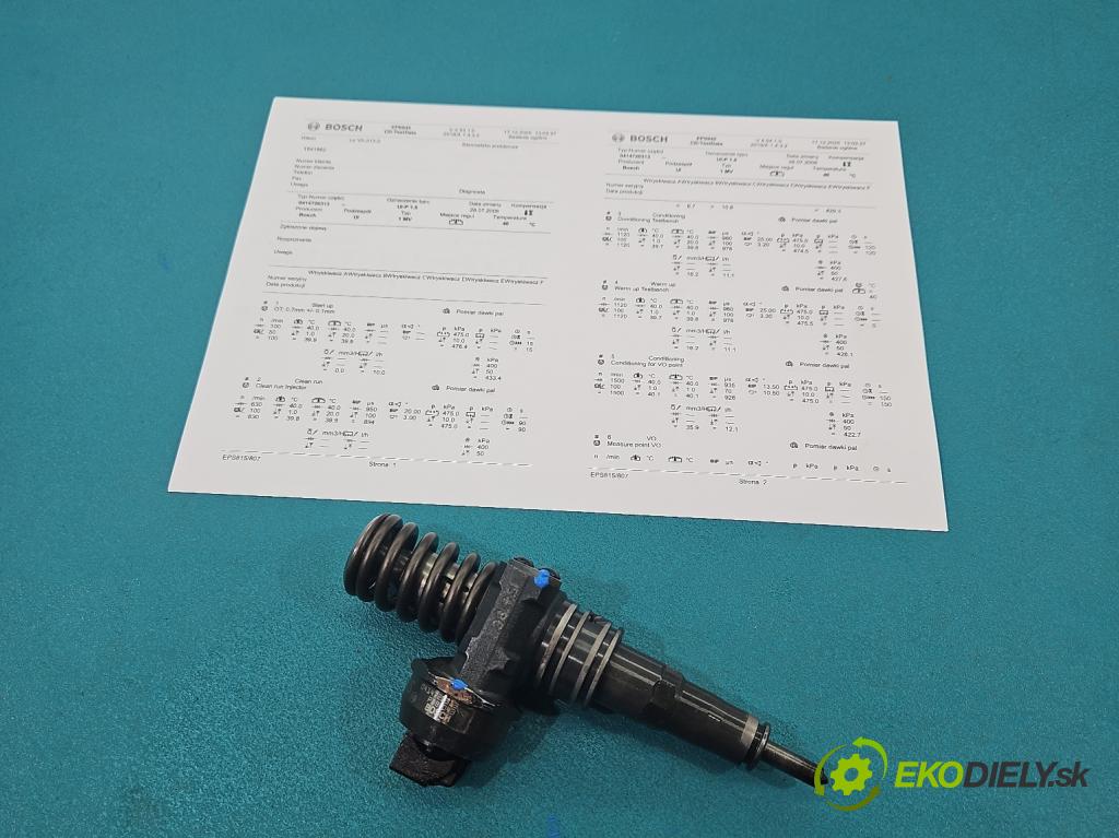 Vw Transporter T5 2003-2015 1.9 tdi 84KM manual 62 kW 1896 cm3 5- vstrekovacie čerpadlo 0414720313 (Vstrekovač paliva)