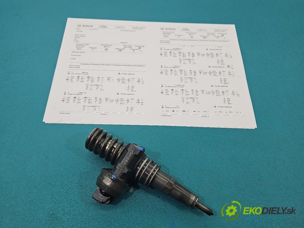 Vw Transporter T5 2003-2015 1.9 tdi 84KM manual 62 kW 1896 cm3 5- vstrekovacie čerpadlo 0414720313 (Vstrekovač paliva)