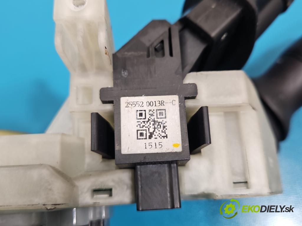 Renault Scenic III 2009-2016 1.5 dci 95 HP manual 70 kW 1461 cm3 5- prepínač komplex: 255670017R (Prepínacie páčky pod volantom)