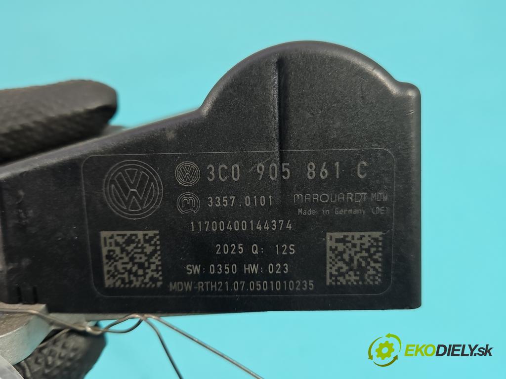 Vw Passat B6 2005-2010 2.0 tdi 140 HP automatic 103 kW 1968 cm3 4- Blokáda: řízení: 3C0905861C (Riadenie ostatné)