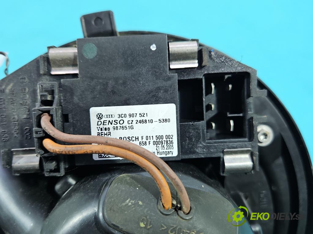 Vw Passat B6 2005-2010 2.0 tdi 140 HP automatic 103 kW 1968 cm3 4- ventilátor vzduchu 3C1820015E