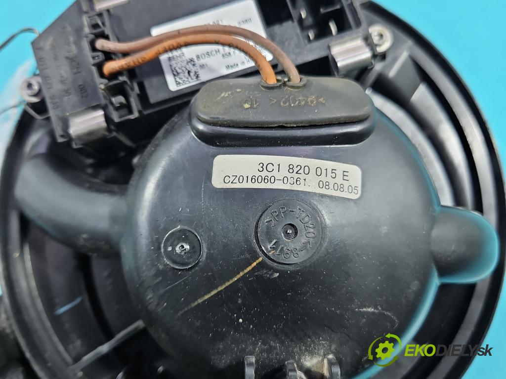 Vw Passat B6 2005-2010 2.0 tdi 140 HP automatic 103 kW 1968 cm3 4- ventilátor vzduchu 3C1820015E