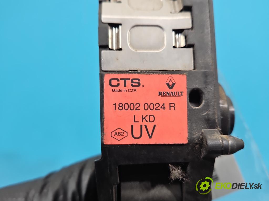 Renault Scenic III 2009-2016 1.5 dci 95 hp manual 70 kW 1461 cm3 5- pedal plyn: potenciometr: 180020024R