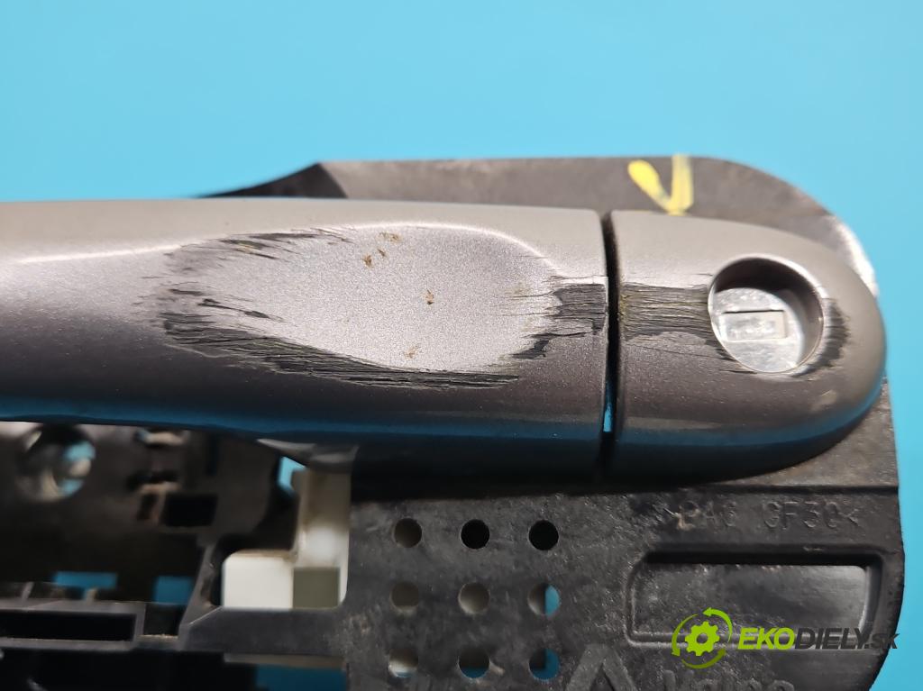 Renault Scenic III 2009-2016 1.5 dci 95 HP manual 70 kW 1461 cm3 5- rukoväť predné ľavé mimo: 806070032R (Kľučka dverí vonkajšia predná ľavá)