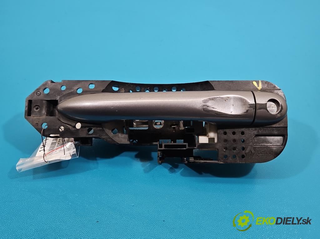 Renault Scenic III 2009-2016 1.5 dci 95 HP manual 70 kW 1461 cm3 5- rukoväť predné ľavé mimo: 806070032R (Kľučka dverí vonkajšia predná ľavá)