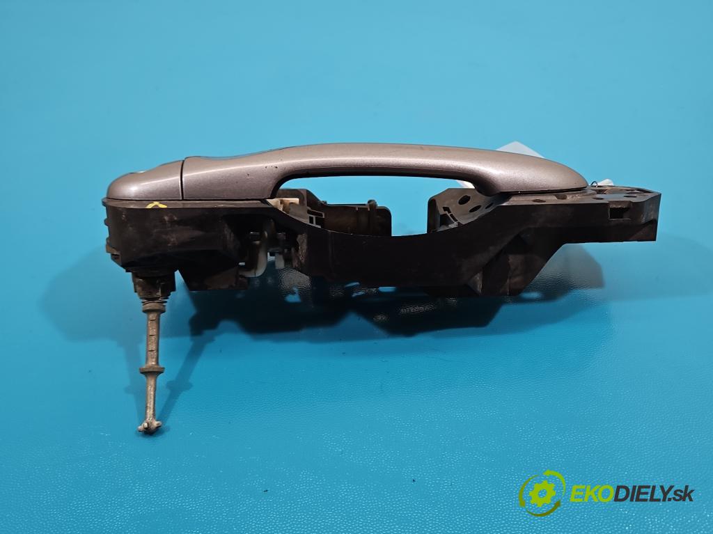 Renault Scenic III 2009-2016 1.5 dci 95 HP manual 70 kW 1461 cm3 5- rukoväť predné ľavé mimo: 806070032R (Kľučka dverí vonkajšia predná ľavá)