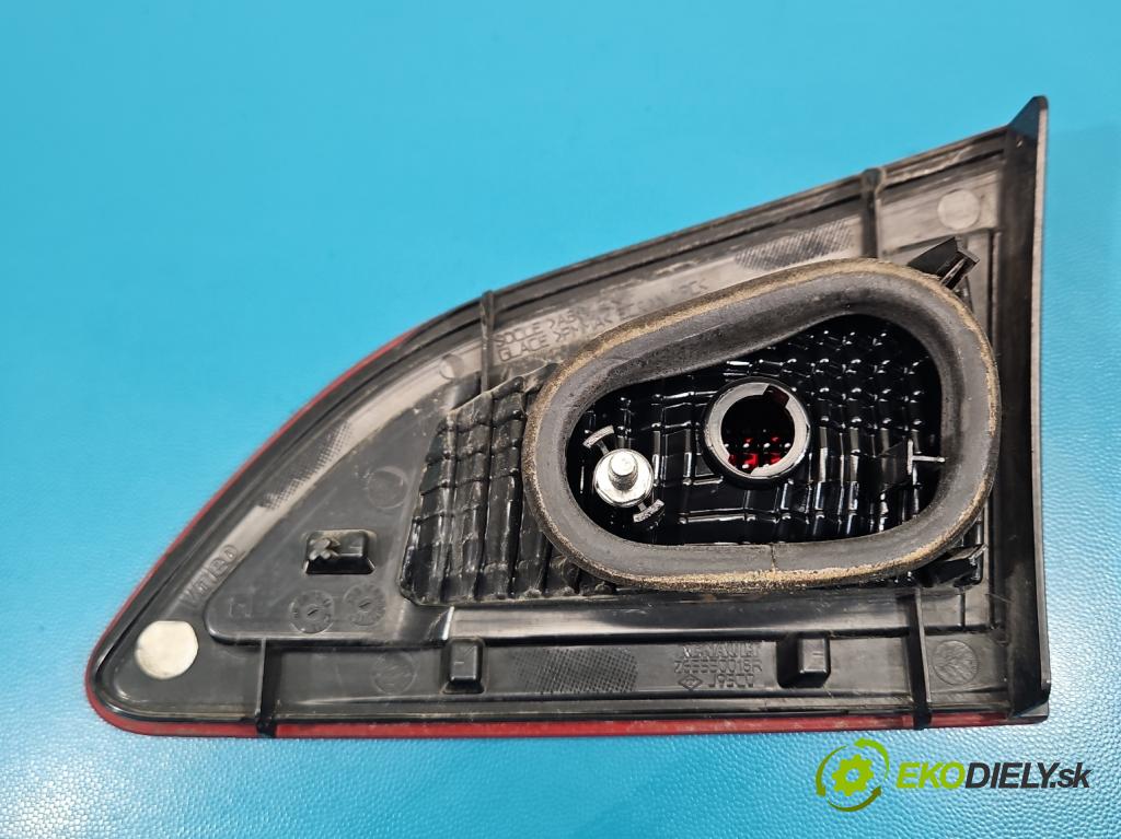 Renault Scenic III 2009-2016 1.5 dci 95 HP manual 70 kW 1461 cm3 5- svetlo / reflektor zadné ľavé 265550018R (Kľučka dverí ostatné)