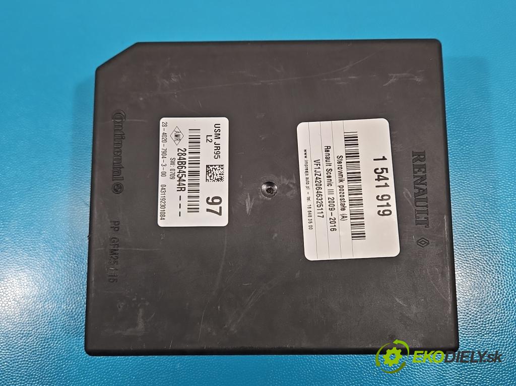 Renault Scenic III 2009-2016 1.5 dci 95 HP manual 70 kW 1461 cm3 5- riadiaca jednotka ostatné 284B64544R