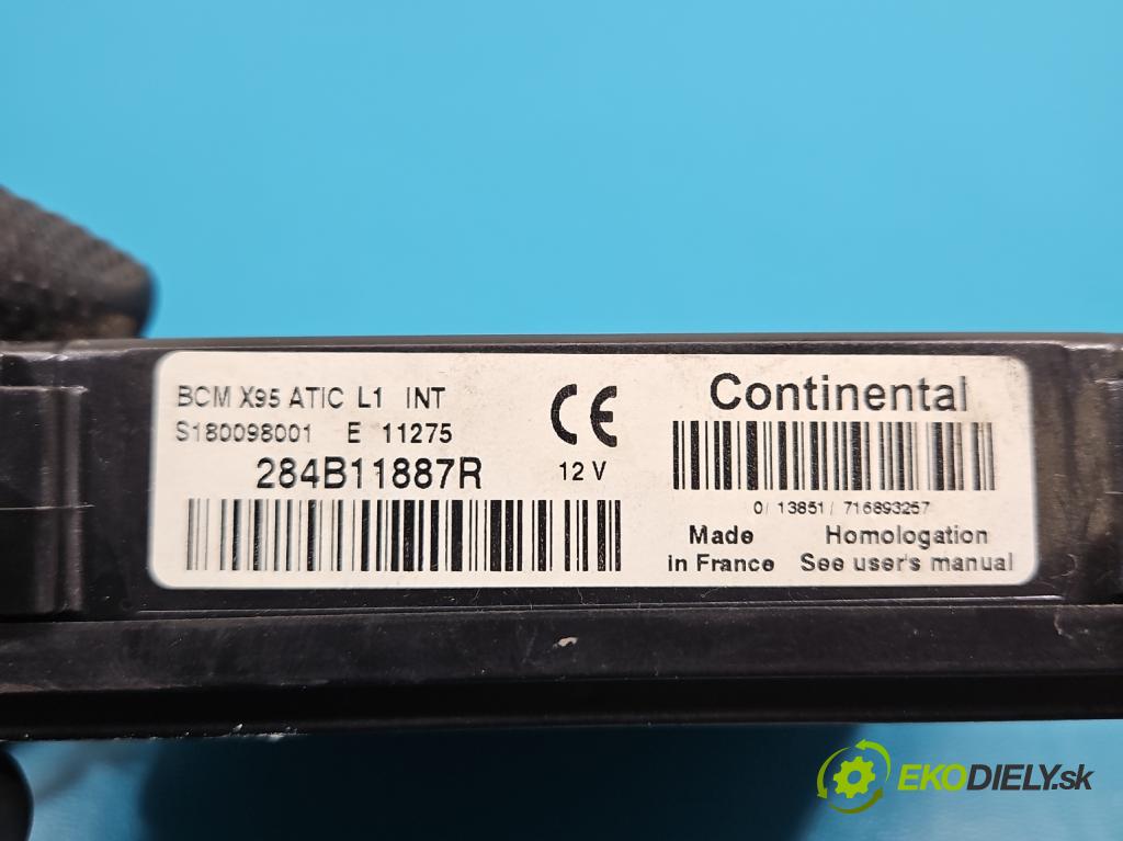 Renault Scenic III 2009-2016 1.5 dci 95 HP manual 70 kW 1461 cm3 5- riadiaca jednotka ostatné S180098001