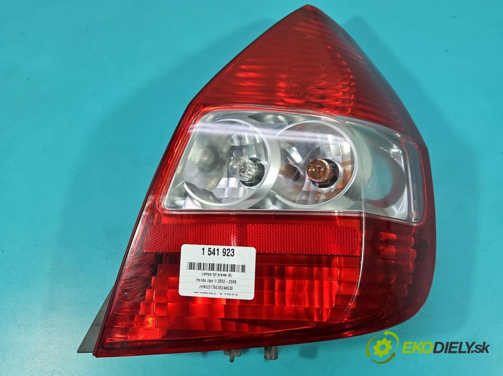 Honda Jazz II 2002-2008 1.3 83 HP manual 61 kW 1339 cm3 5- svetlo / reflektor zadné pravé  (Kľučka dverí ostatné)