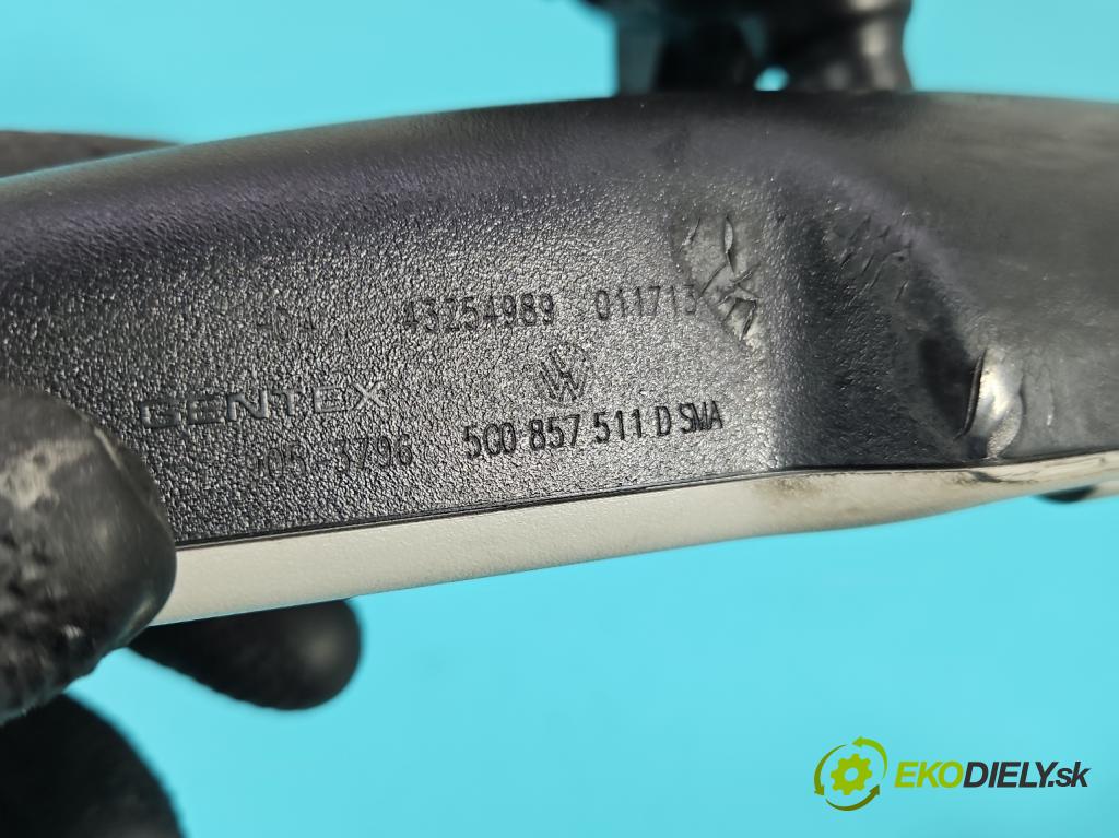 Skoda Octavia III 2013- 2.0 tdi 150 HP manual 110 kW 1968 cm3 5- zrkadlo uvnitř: 5G0857511D (Spätné zrkadlo vnútorné)