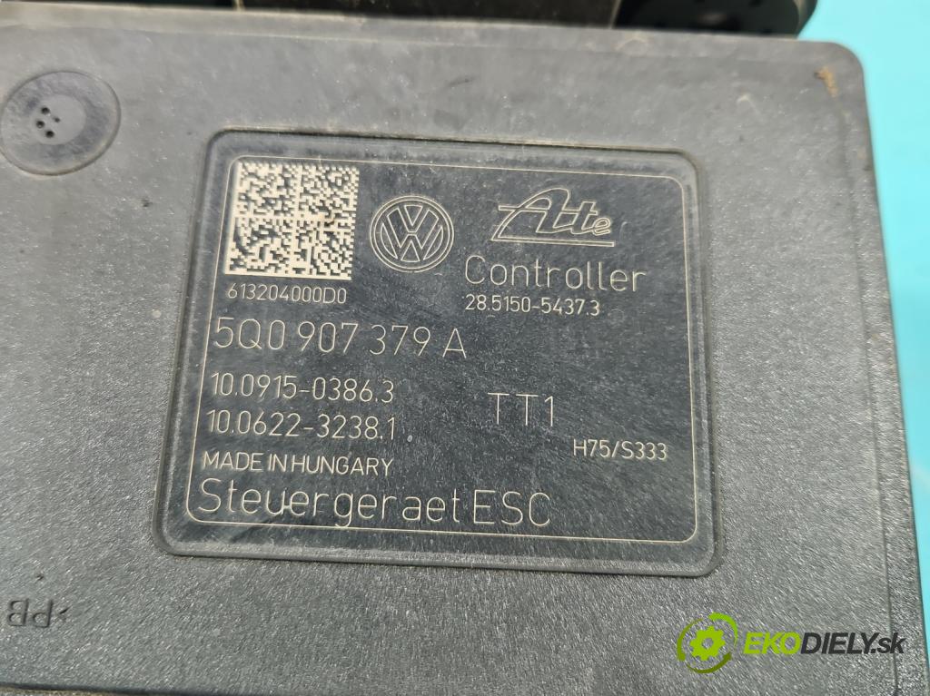 Skoda Octavia III 2013- 2.0 tdi 150 HP manual 110 kW 1968 cm3 5- čerpadlo abs 5Q0614517 (Pumpa ABS)