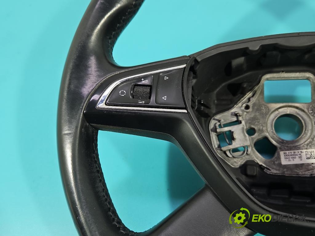 Skoda Octavia III 2013- 2.0 tdi 150 HP manual 110 kW 1968 cm3 5- volant 5E0419091R (Volant)