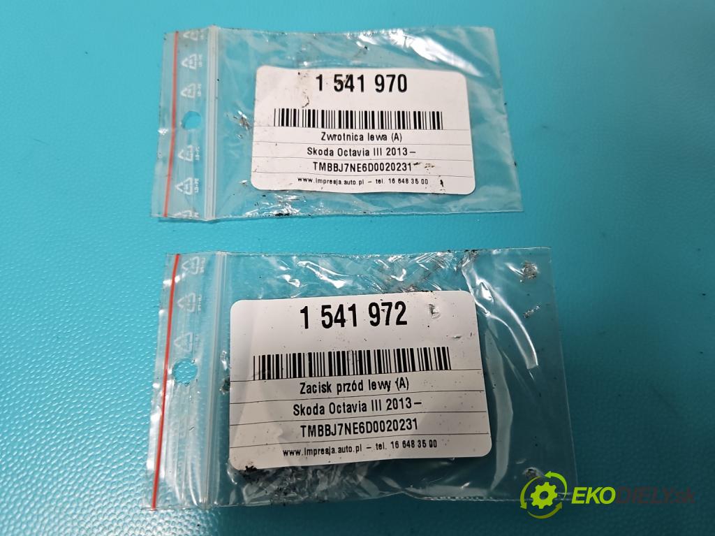 Skoda Octavia III 2013- 2.0 tdi 150 HP manual 110 kW 1968 cm3 5- náboj ľavé  (Náboj kolesa)