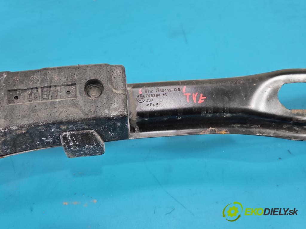 Bmw X6 E71 2007–2014 3.0d 306KM automatic 225 kW 2993 cm3 5- výstuha nárazník zadné 7158449