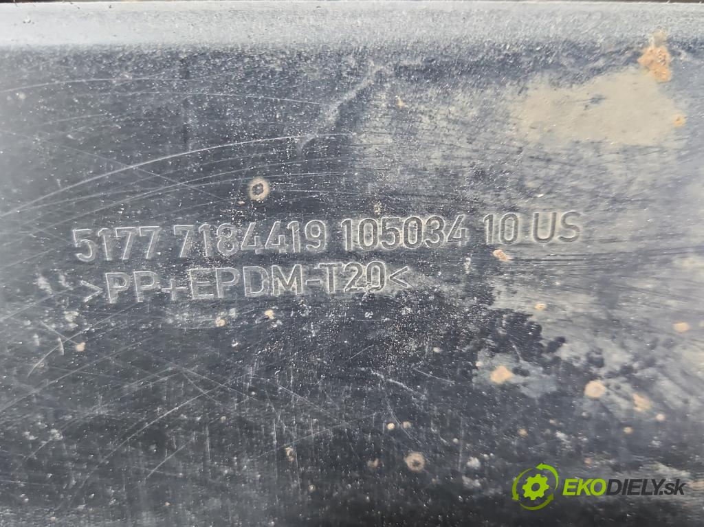 Bmw X6 E71 2007–2014 3.0d 306KM automatic 225 kW 2993 cm3 5- lišta práh: ľavé 7184419 (Lišta prahová)