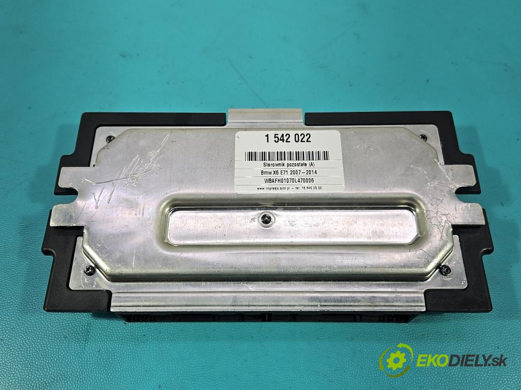 Bmw X6 E71 2007–2014 3.0d 306KM automatic 225 kW 2993 cm3 5- riadiaca jednotka ostatné 9170455-01