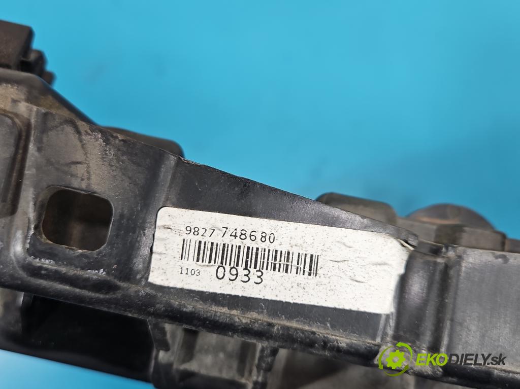 Peugeot 2008 II 2019- 1.2 12V 131 HP automatic 96 kW 1199 cm3 5- pas predný 9823718480 (Výstuha predná)