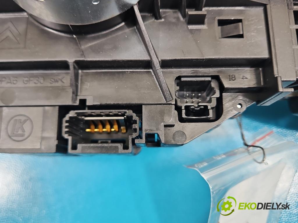 Peugeot 5008 I 2009-2017 1.6 hdi 111KM manual 82 kW 1560 cm3 5- prepínač komplex: 96773911XT (Prepínacie páčky pod volantom)